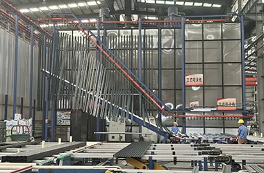 Líneas de recubrimiento en polvo Líneas de recubrimiento en polvo