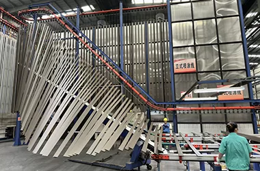 Líneas de recubrimiento en polvo Líneas de recubrimiento en polvo