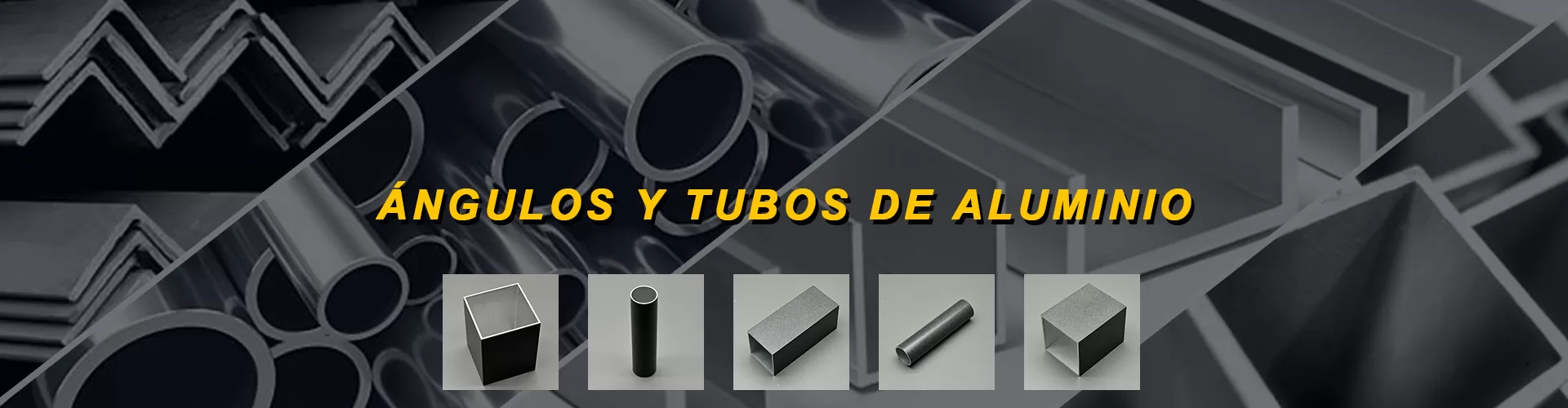 Ángulos y Tubos de Aluminio