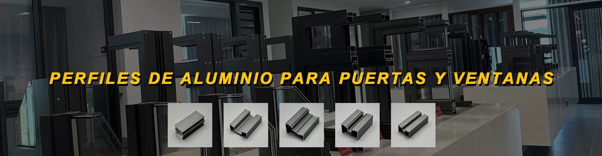 Perfiles de Aluminio Para Puertas y Ventanas